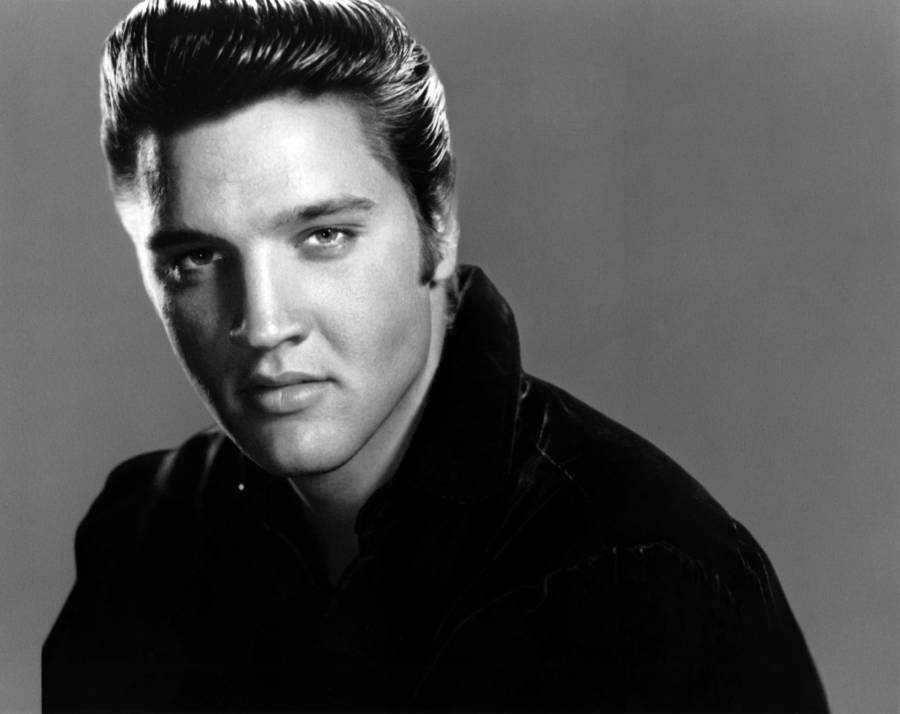 RB/Redferns/Getty Images Elvis Presley was 21 years old during the October 1956 public health stunt.