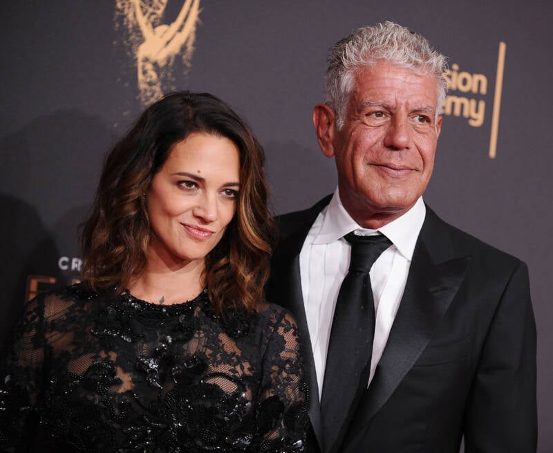Asia Argento And Anthony Bourdain