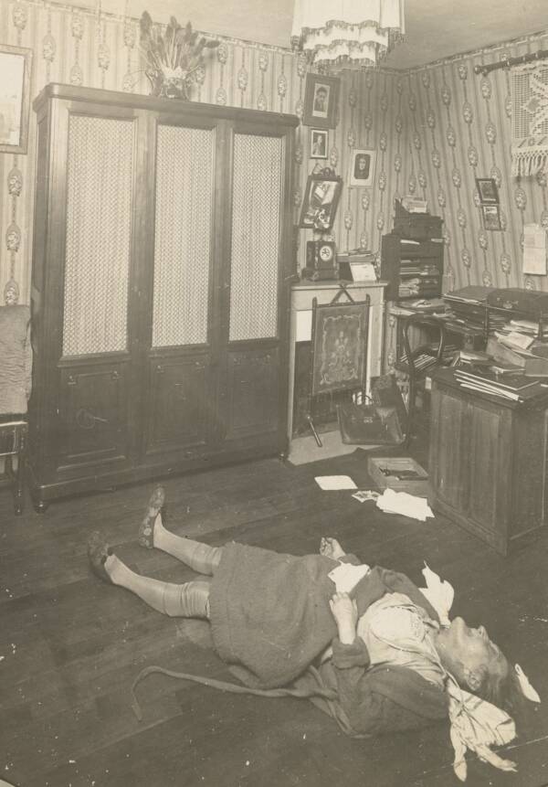 33 Of The Very First Crime Scene Photographs Taken In The Early 1900s ...