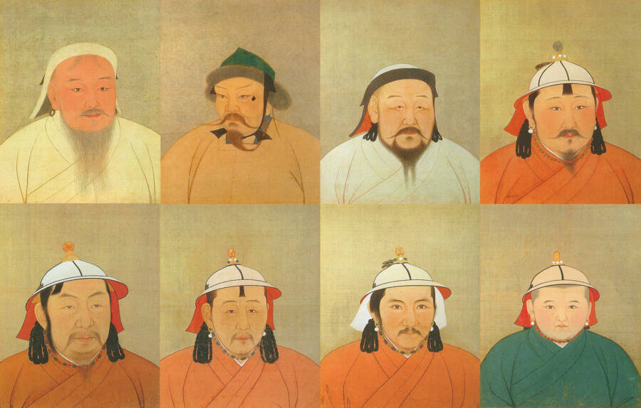 Descendants Following Genghis Khan Death