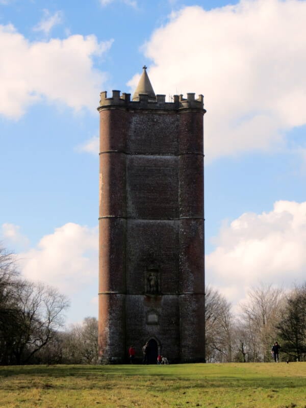 King Alfreds Tower With Sunny Weather