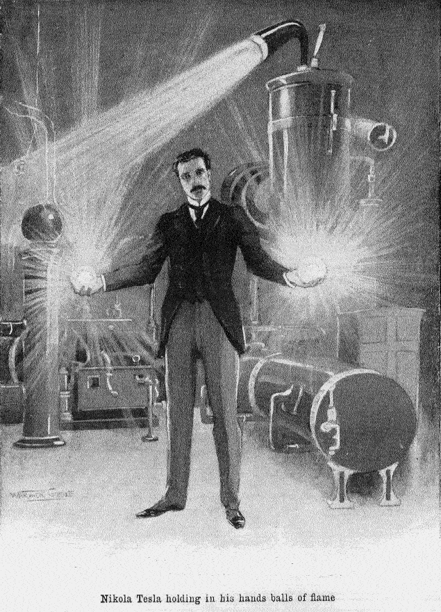 Nikola Tesla Balls Of Flame