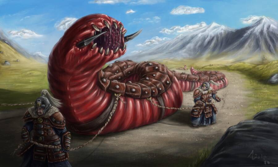 The Mongolian Death Worm Cryptid