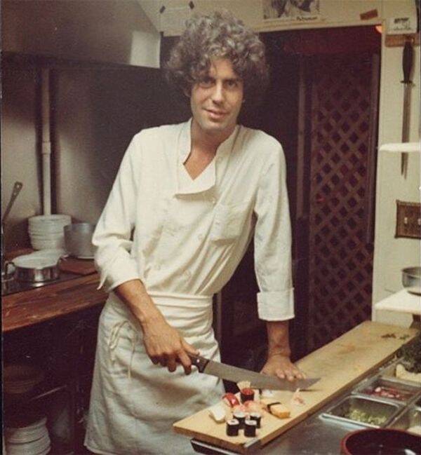 Young Anthony Bourdain