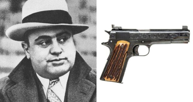 Al Capone And Pistol