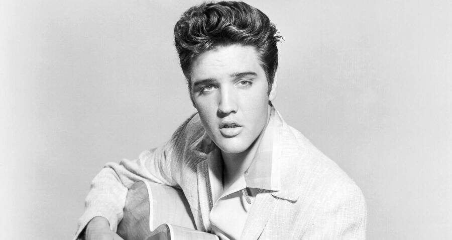 Elvis With Guitar