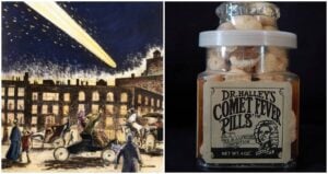 Halleys Comet 1910