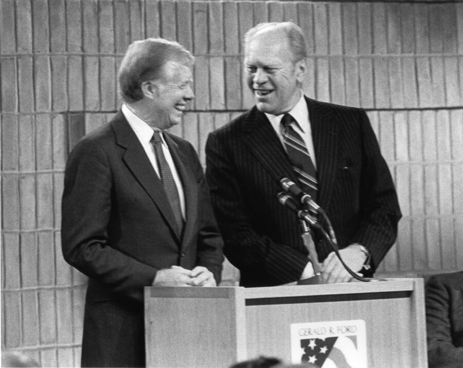Jimmy Carter Gerald Ford