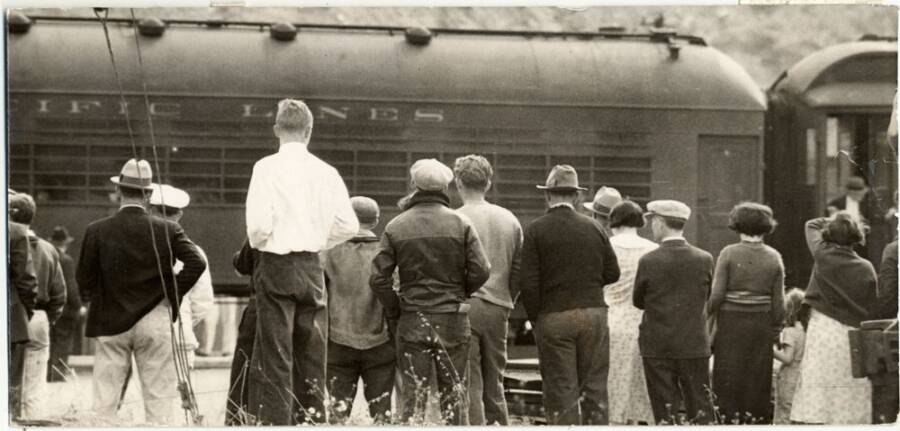 Alcatraz Prison Train Departing With Prisoners