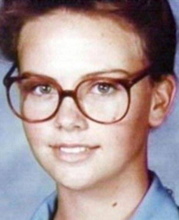 Charlize Theron Yearbook Photo