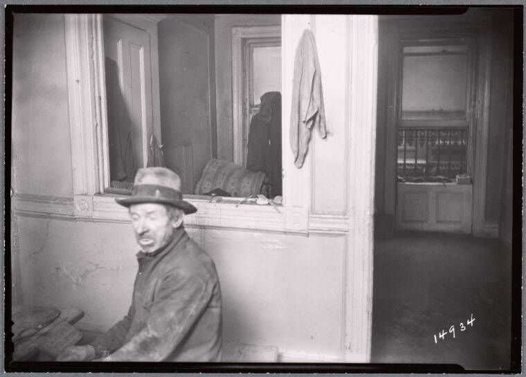 Man Inside Tenement