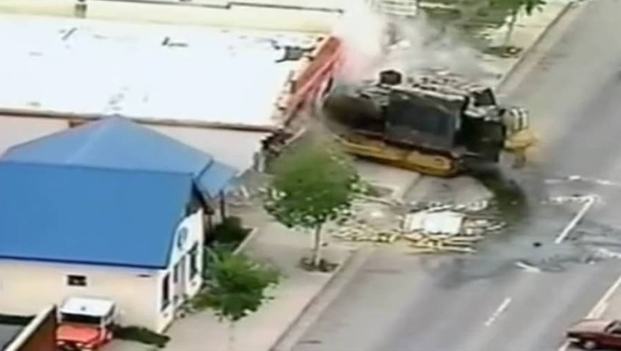 Marvin Heemeyer In The Killdozer