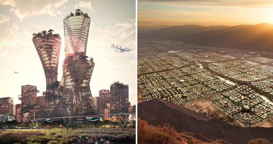 Commenter says Bjarke Ingels' desert city is like a greenwashed Vegas