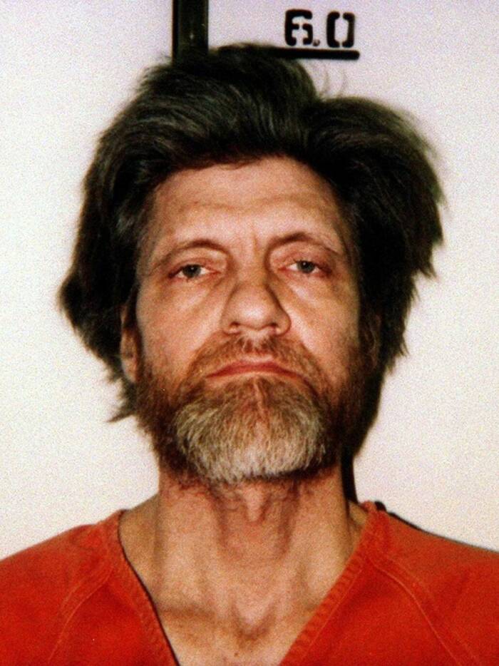 Unabomber Booking Photo