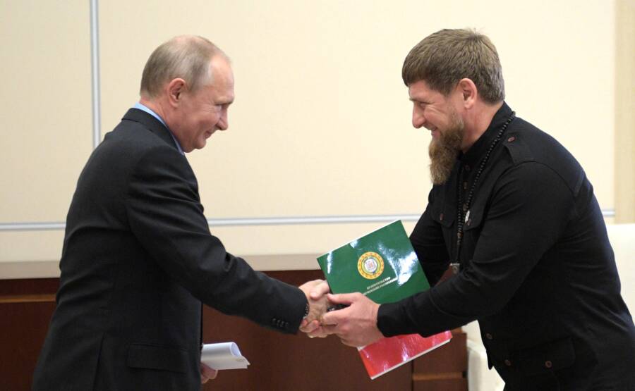 Vladimir Putin Ramzan Kadyrov