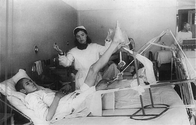 Russian Soldier In Hospital