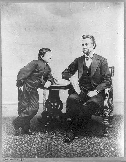 Abraham y Tad Lincoln