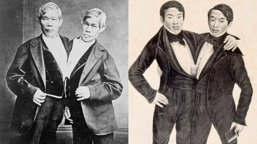 Chang And Eng Bunker Sideshow Performers