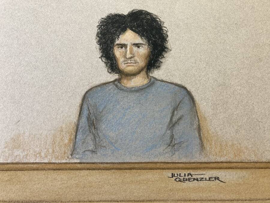 Courtroom Sketch Of Danyal Hussein