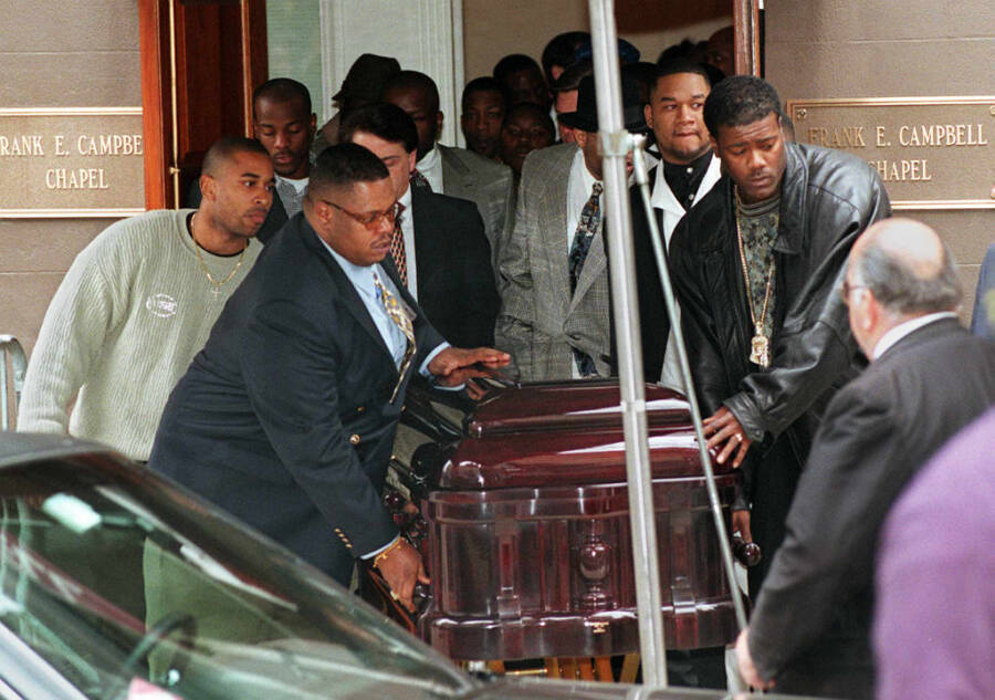 Funeral After Notorious B.I.G's Death