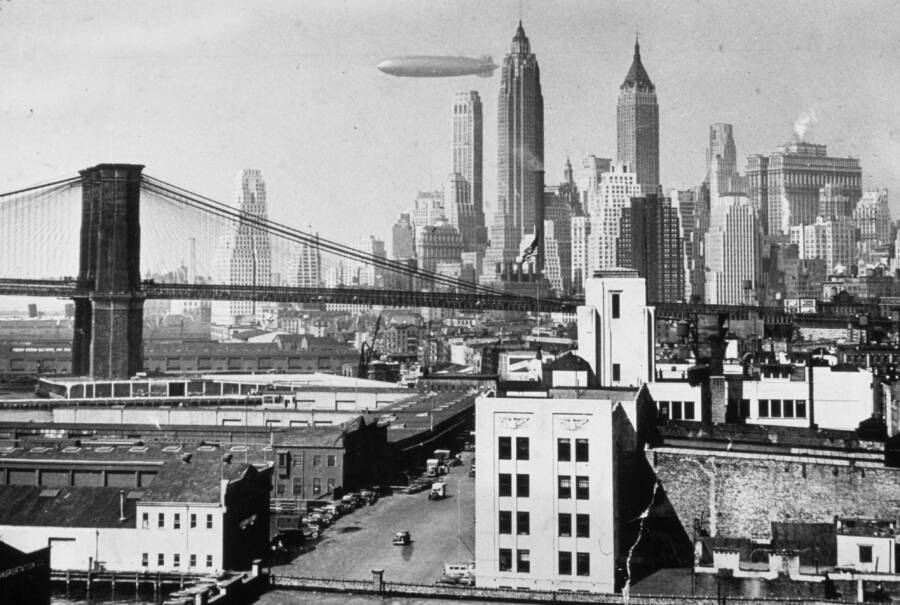 Hindenburg In New York