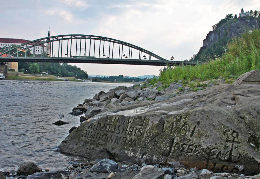 Elbe River Stones