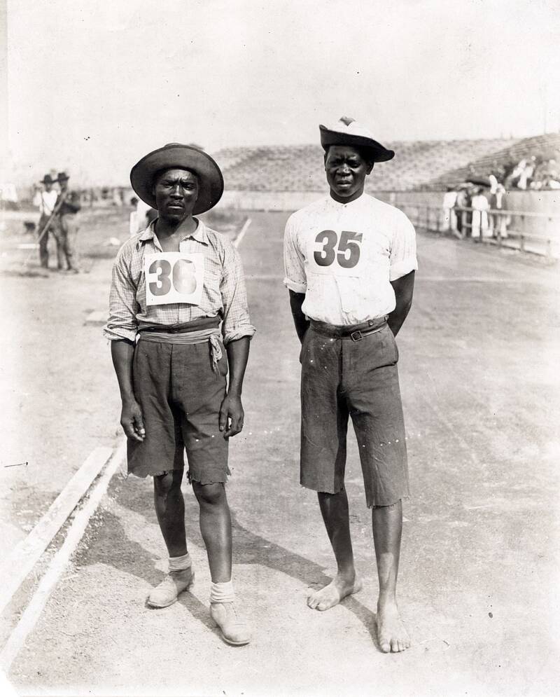 1904 Olympic Marathon Runners