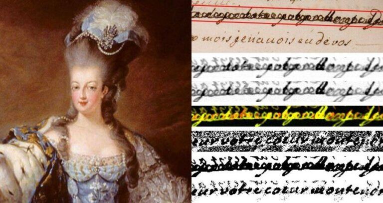 Marie Antoinette X Ray Letters
