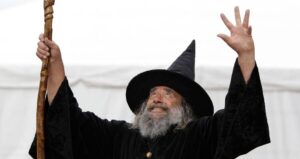 New Zealand Wizard Casting Spells