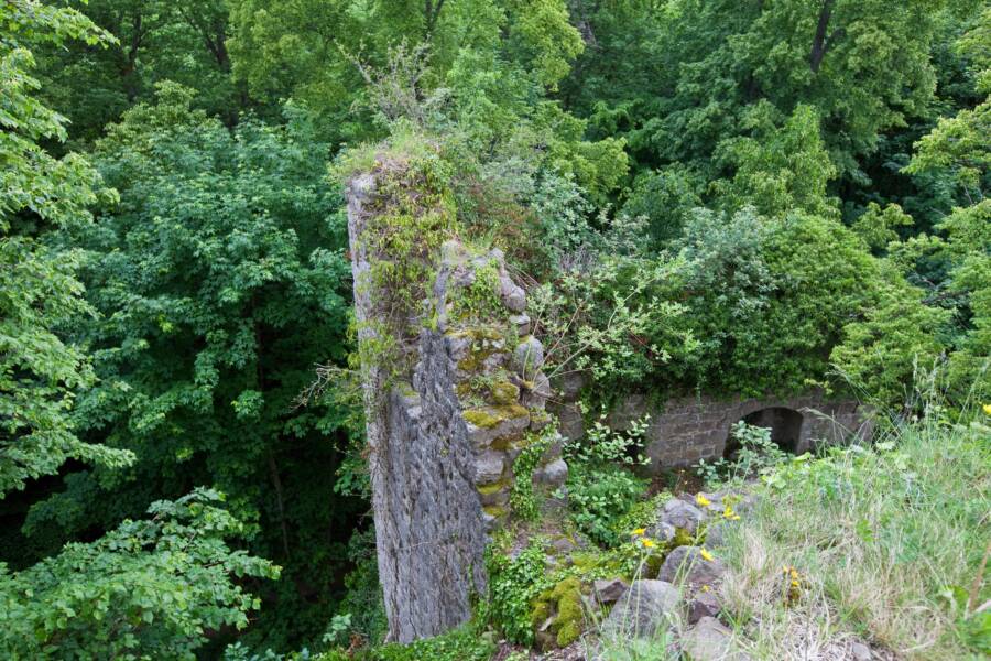 Inside Château D’Andlau, The Medieval Ruined Castle Of Alsace