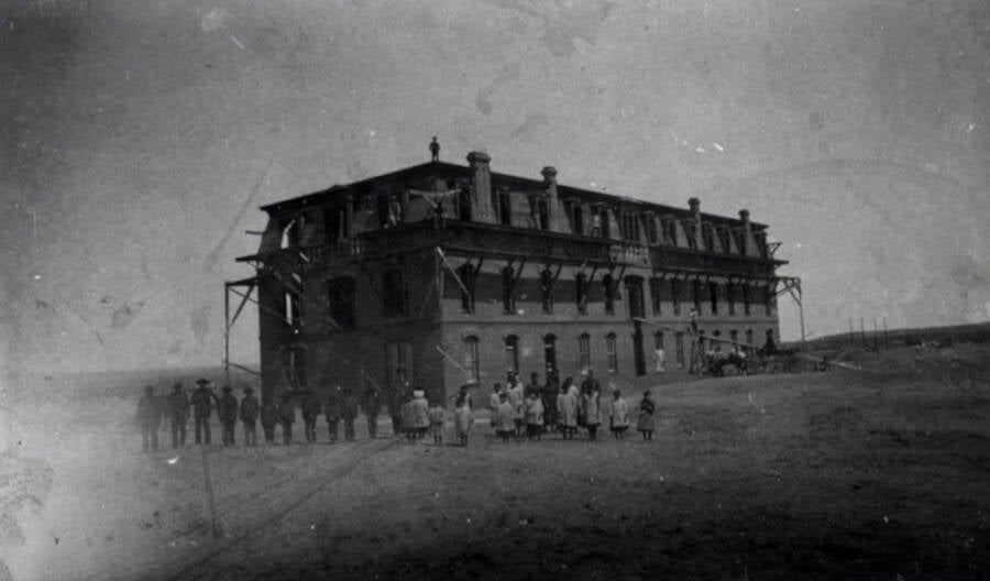 Students By Albuquerque Indian School