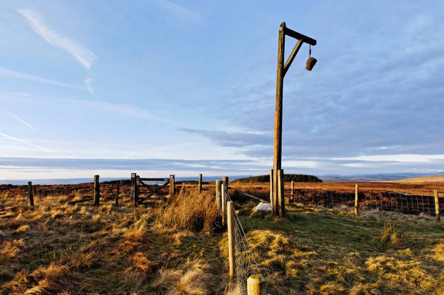 Winters Gibbet In Northumberland