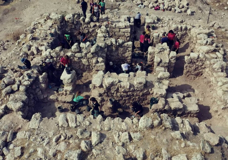 Excavaciones de la fortaleza de Maresha