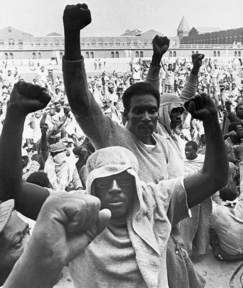 Attica Prison Uprising In Progress