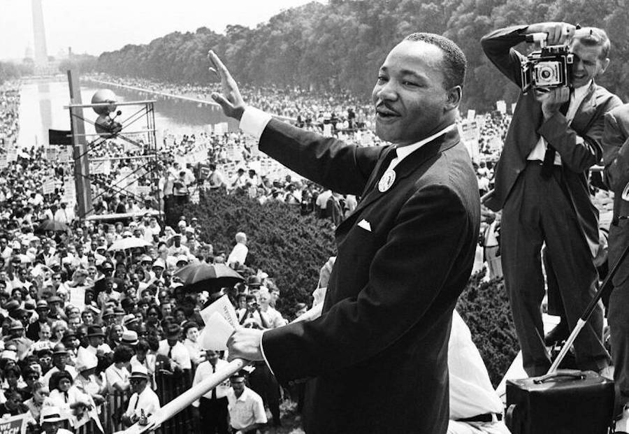 Martin Luther King In Washington Dc