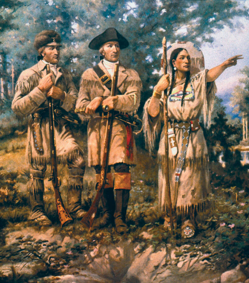 Native American Woman Sacagawea