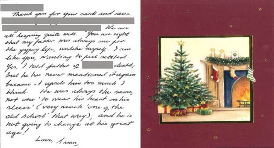 Tarjeta de Navidad de Susan Edwards