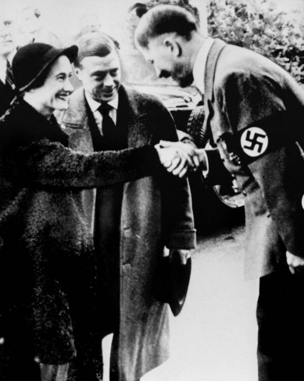 Adolf Hitler With Duke of Windsor