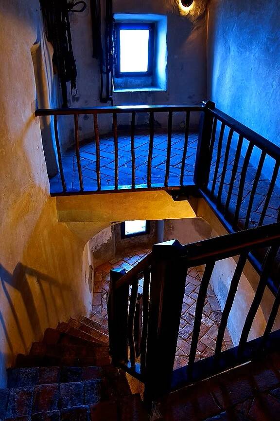 Castello Di Montebello Staircase