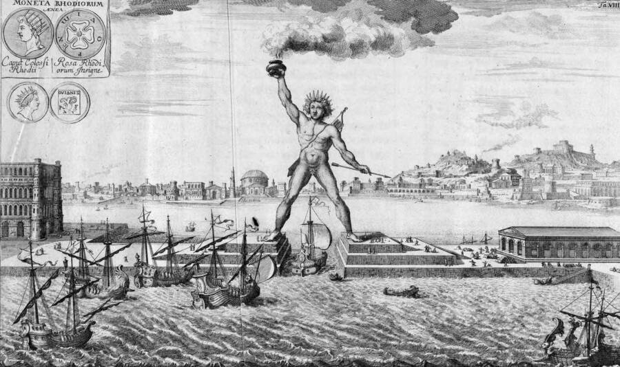Colossus Of Rhodes Seven Wonders Of The Ancient World