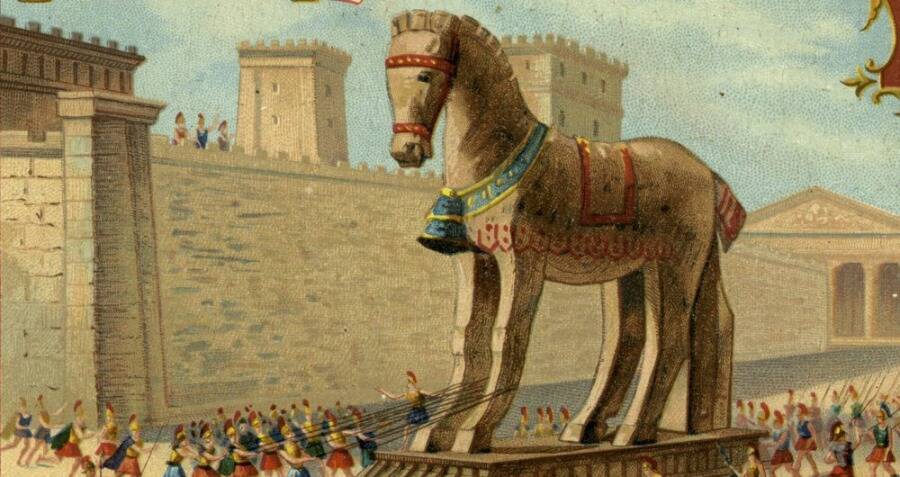 Trojan on sale horse myth