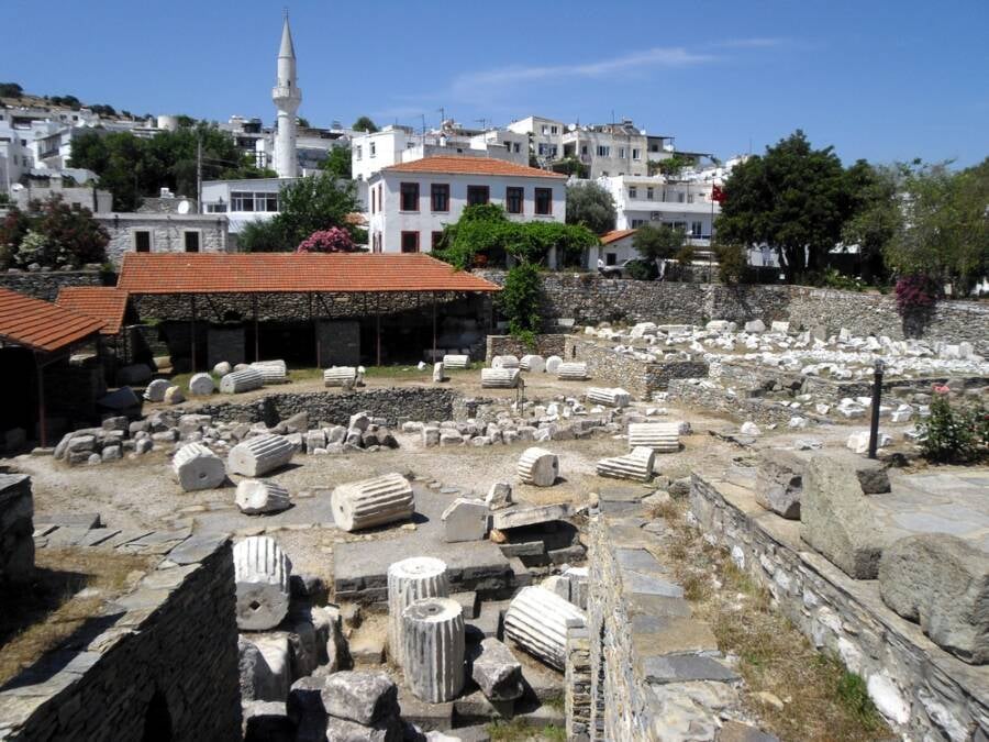 Halicarnassus Mausoleum Ruins Town