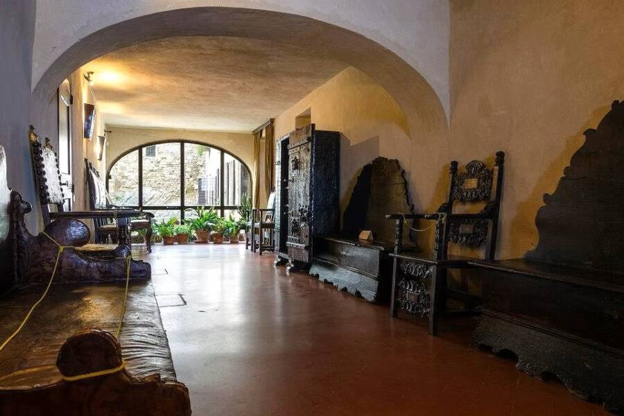 Inside Castello Di Montebello
