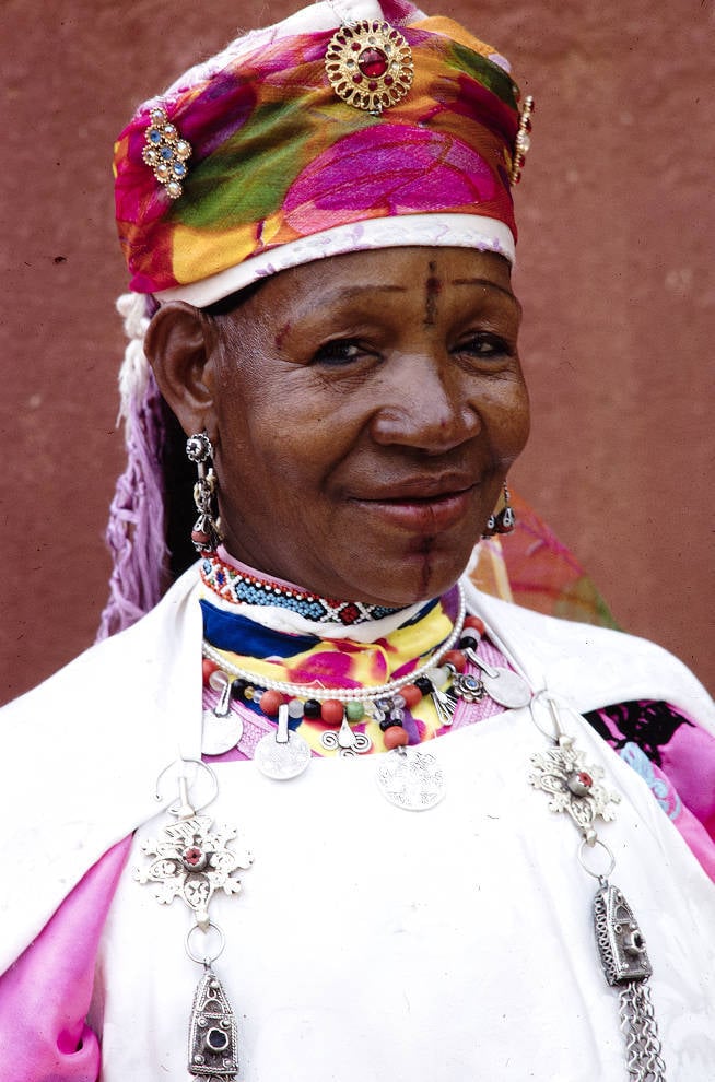 Portrait Of Berber Woman