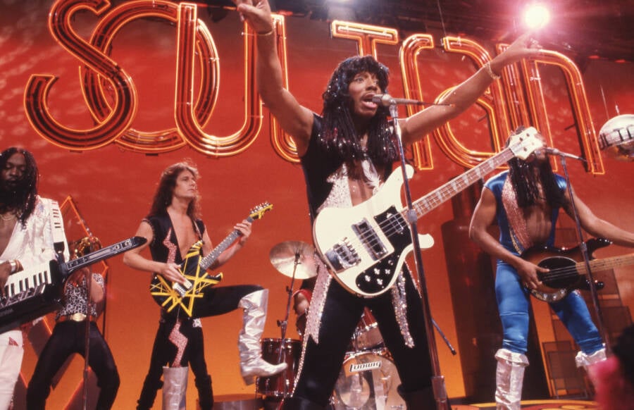 Rick James Performing On Soul Train