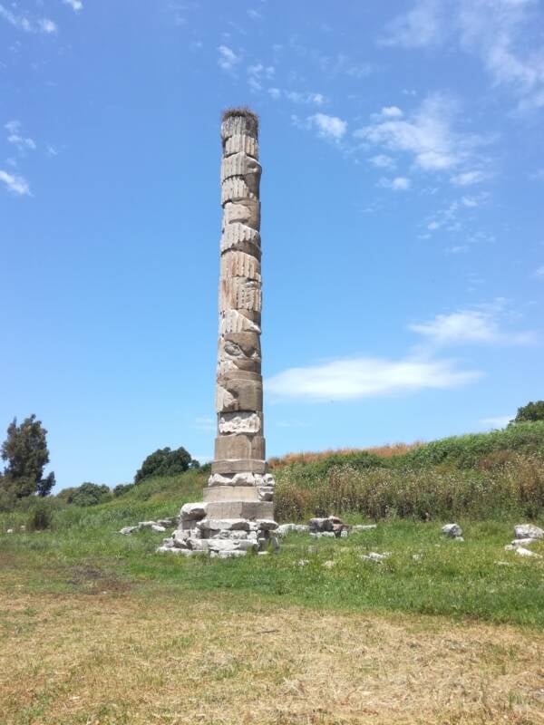 Temple Of Artemis Column