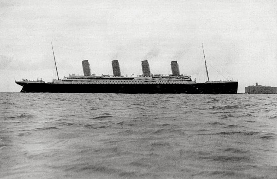 Titanic At Cherbourg