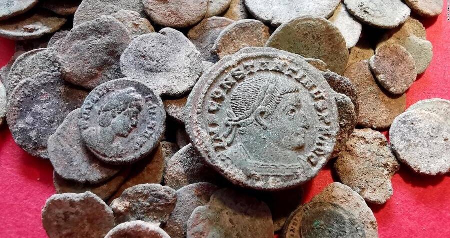 Badger Leads Archeologists To 'Exceptional' Roman-Era Coins In Spain