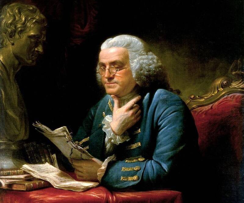 Ben Franklin In 1767