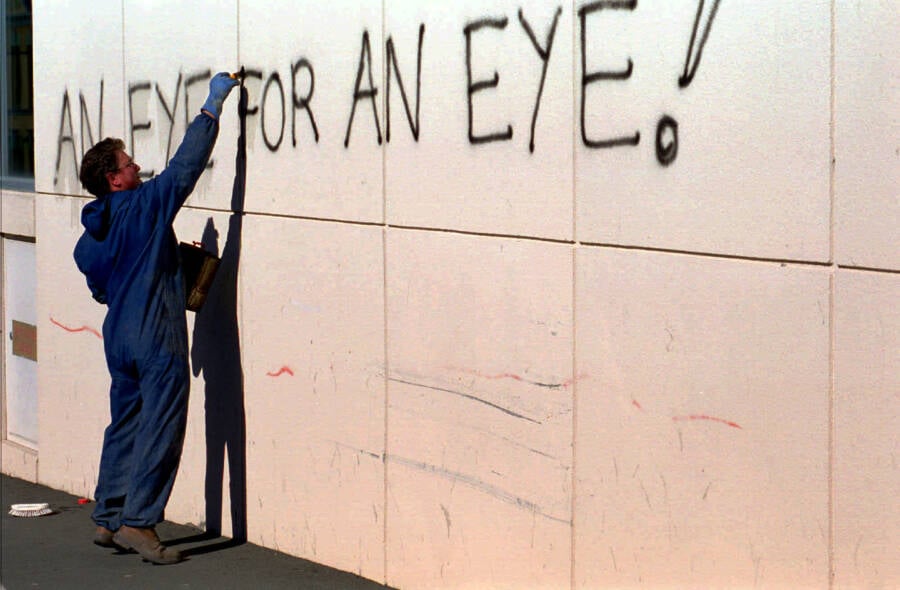Eye For Eye Graffiti